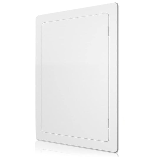 Access Panel for Drywall - 6 x 9 inch - Wall Hole Cover - Access Door - Plumbing Access Panel for Drywall - Heavy Durable Plastic White