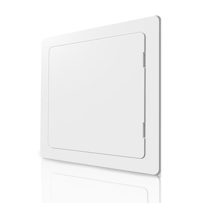 Access Panel for Drywall - 8x8 inch - Wall Hole Cover - Access Door - Plumbing Access Panel for Drywall - Heavy Durable Plastic White