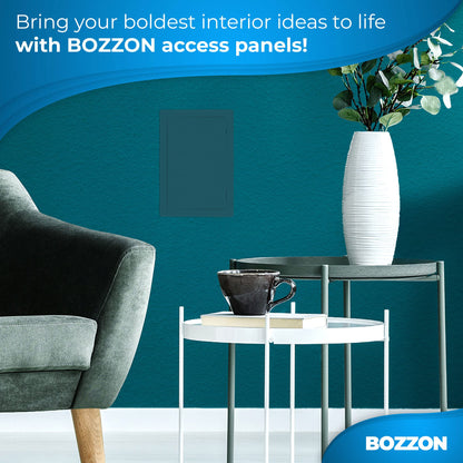 Access Panel for Drywall - 8x16 inch - Wall Hole Cover - Access Door - Plumbing Access Panel for Drywall - Heavy Durable Plastic White